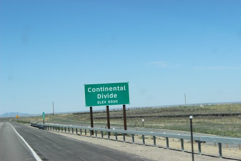 Not the Continental Divide we expected